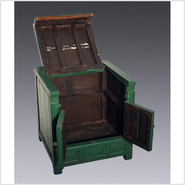 Antique Green Lacquer Cabinet-4. Asian &amp; Chinese Furniture, Art, Antiques, Vintage Home Décor for sale at FEA Home