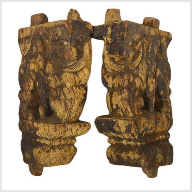 Antique Hand Carved Chinese Corbels-1. Asian & Chinese Furniture, Art, Antiques, Vintage Home Décor for sale at FEA Home