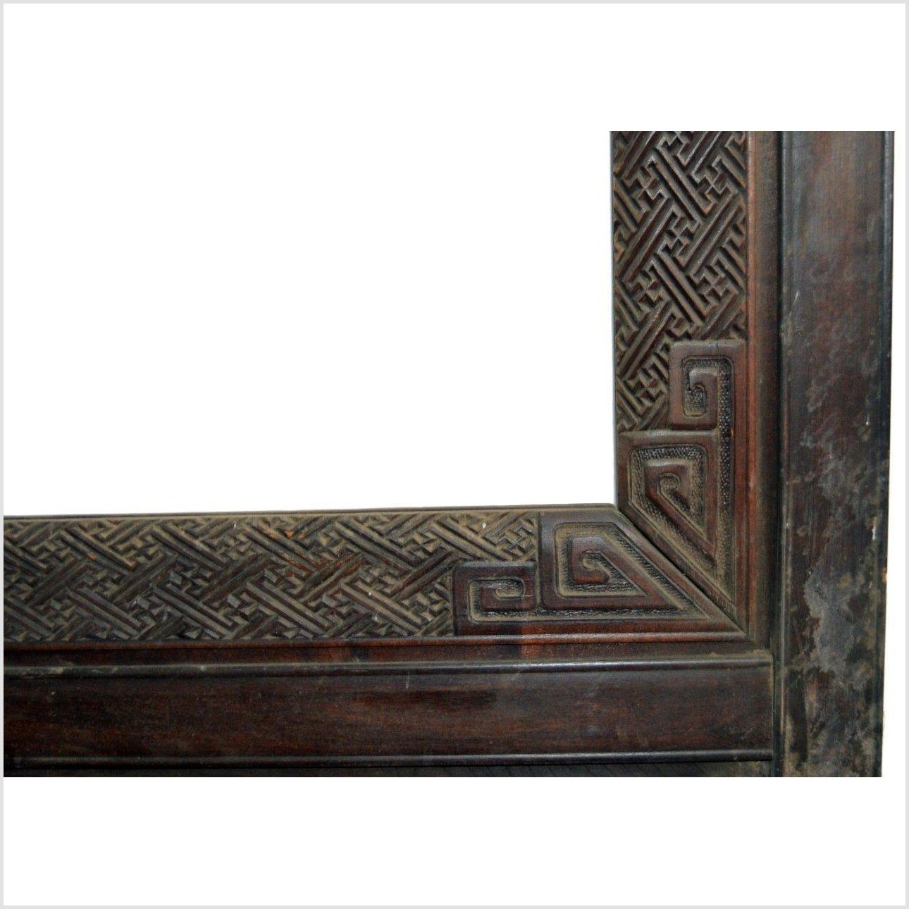 Antique Hand Carved Mirror Frame-4. Asian &amp; Chinese Furniture, Art, Antiques, Vintage Home Décor for sale at FEA Home