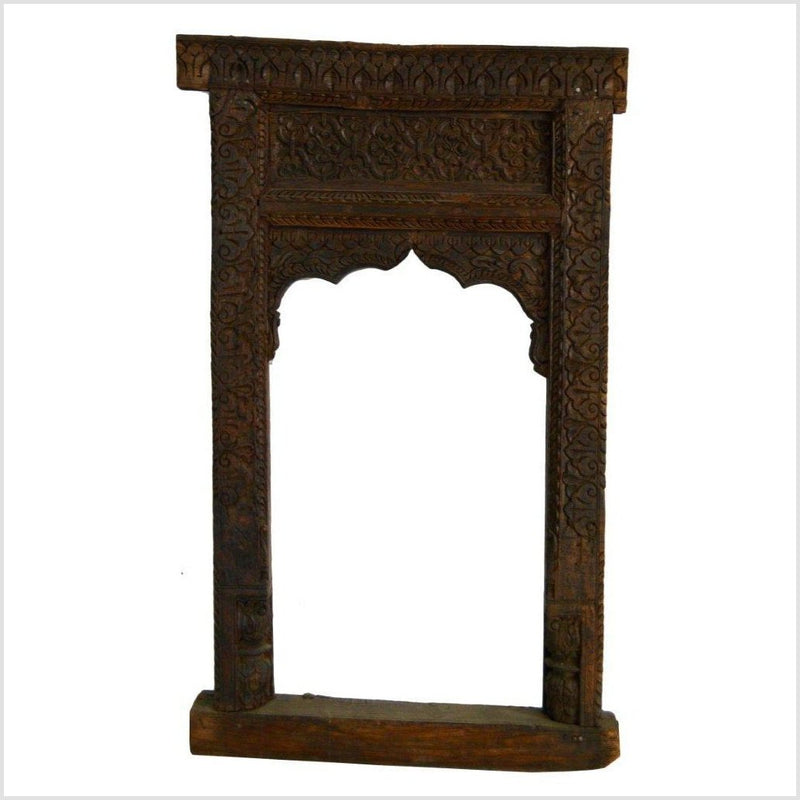 Antique Hand Carved Mirror Frame- Asian Antiques, Vintage Home Decor & Chinese Furniture - FEA Home