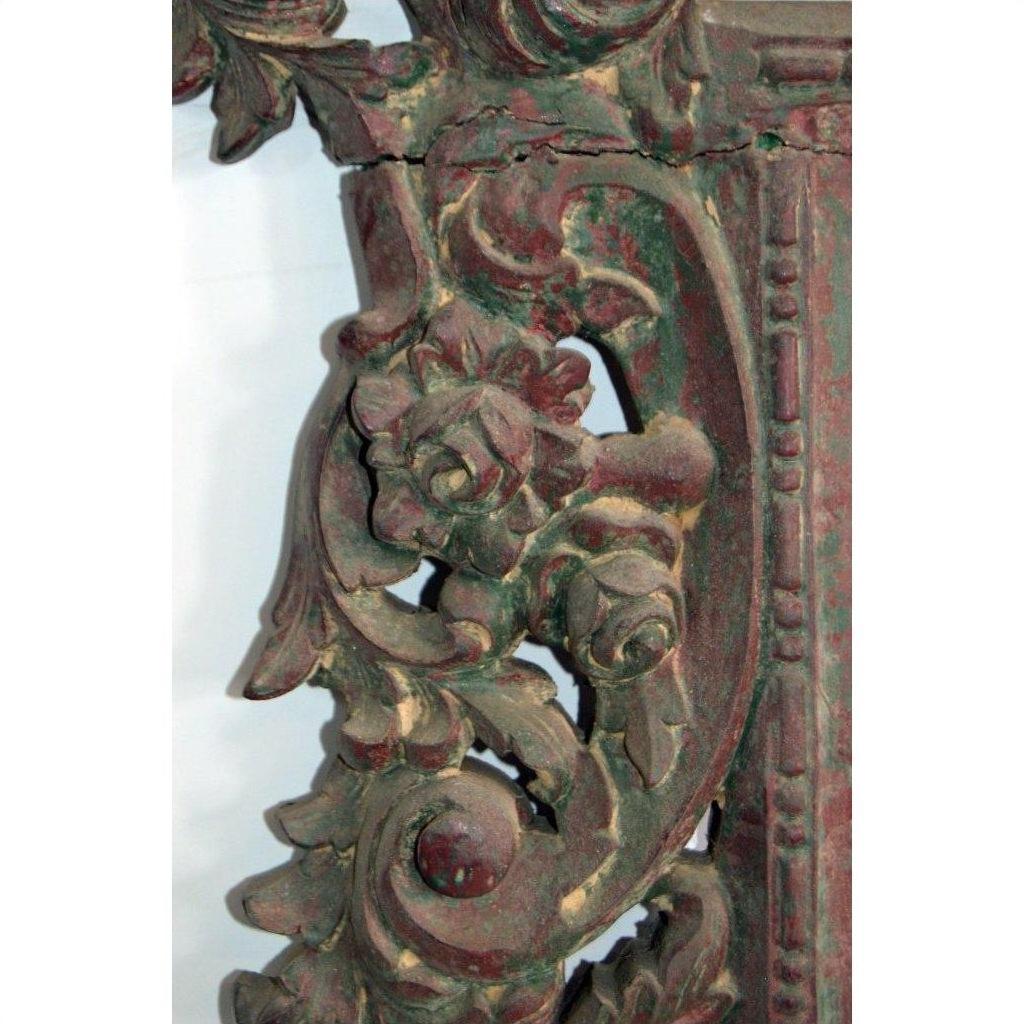 Antique Hand Carved Mirror Frame-6. Asian &amp; Chinese Furniture, Art, Antiques, Vintage Home Décor for sale at FEA Home