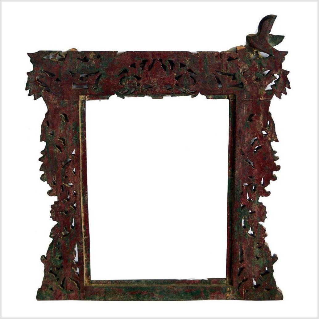 Antique Hand Carved Mirror Frame-7. Asian &amp; Chinese Furniture, Art, Antiques, Vintage Home Décor for sale at FEA Home
