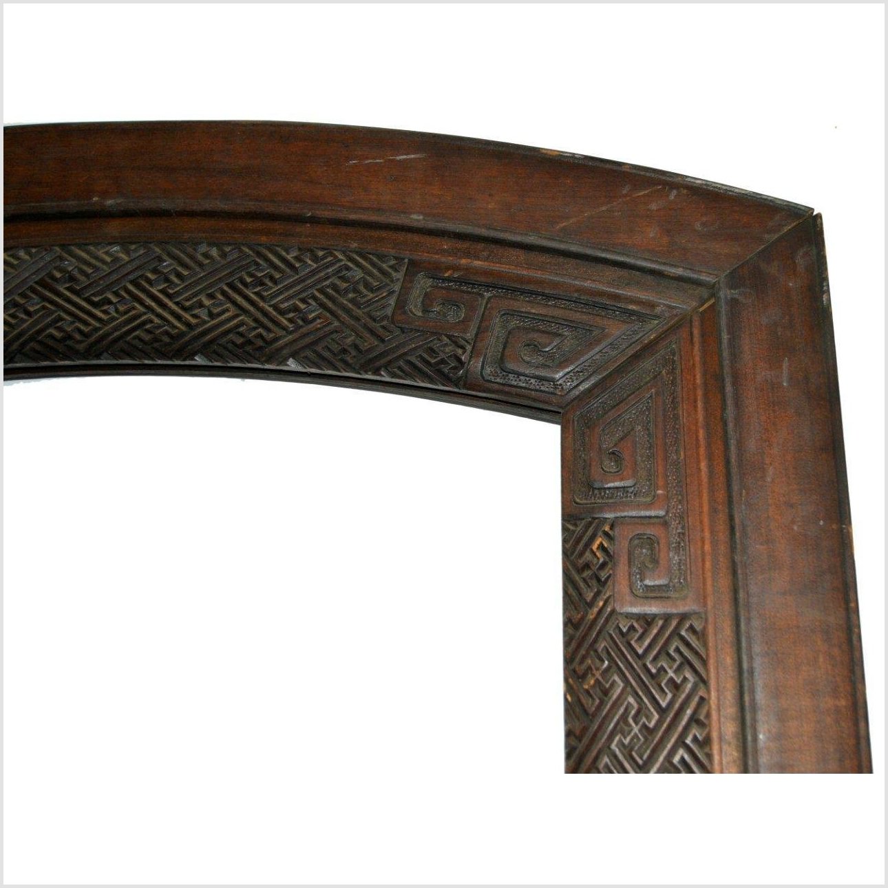 Antique Hand Carved Mirror Frame-3. Asian &amp; Chinese Furniture, Art, Antiques, Vintage Home Décor for sale at FEA Home