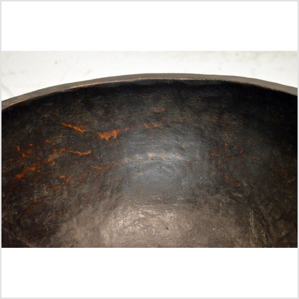 Antique Hand Carved Offering Wooden Bowl-3. Asian &amp; Chinese Furniture, Art, Antiques, Vintage Home Décor for sale at FEA Home