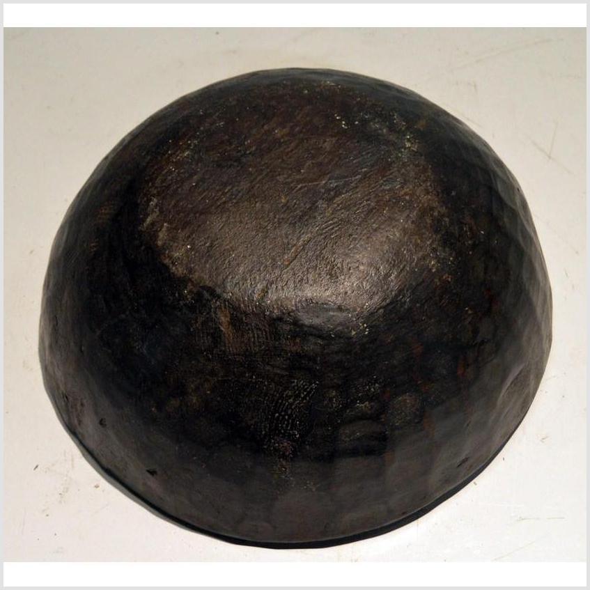 Antique Hand Carved Offering Wooden Bowl-3. Asian &amp; Chinese Furniture, Art, Antiques, Vintage Home Décor for sale at FEA Home
