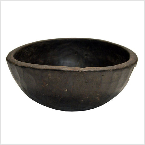 Antique Hand Carved Offering Wooden Bowl-YN3623-1. Asian & Chinese Furniture, Art, Antiques, Vintage Home Décor for sale at FEA Home