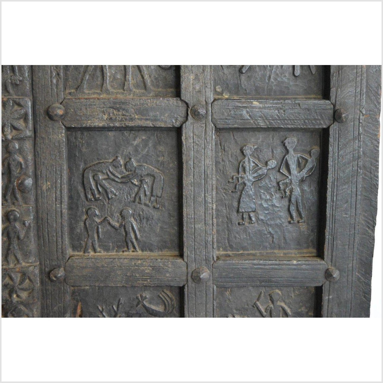 Antique Hand Carved Temple Doors-11. Asian &amp; Chinese Furniture, Art, Antiques, Vintage Home Décor for sale at FEA Home