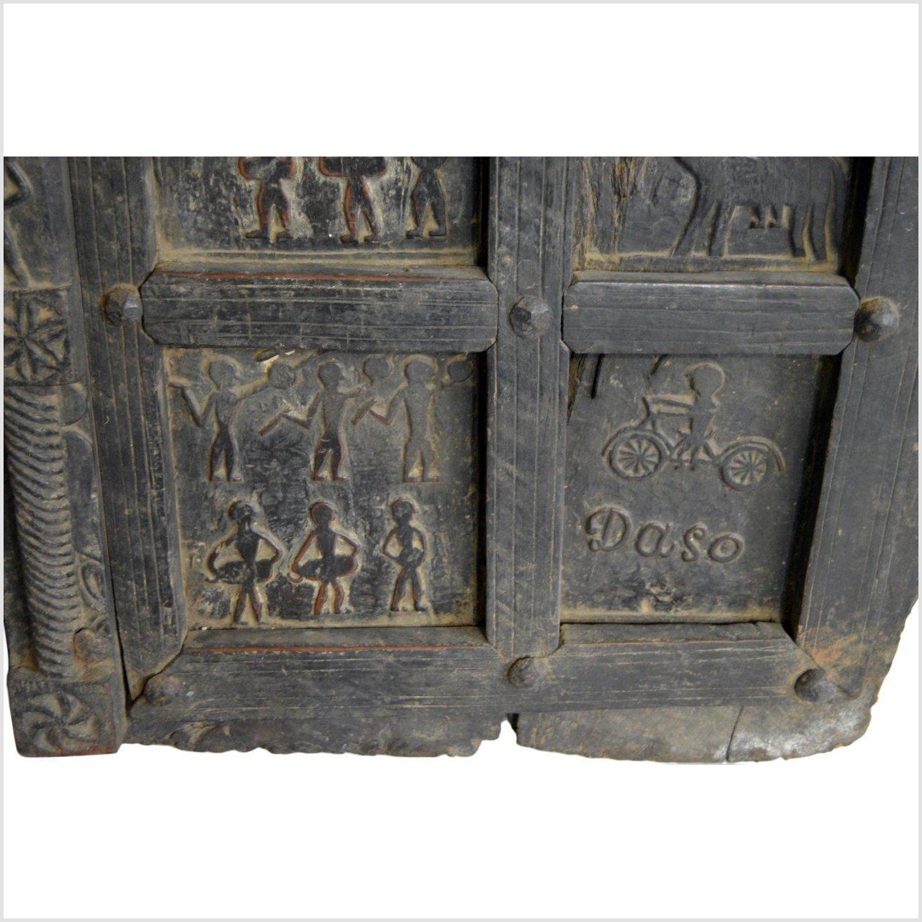 Antique Hand Carved Temple Doors-14. Asian &amp; Chinese Furniture, Art, Antiques, Vintage Home Décor for sale at FEA Home
