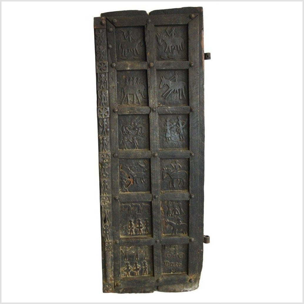 Antique Hand Carved Temple Doors-3. Asian &amp; Chinese Furniture, Art, Antiques, Vintage Home Décor for sale at FEA Home