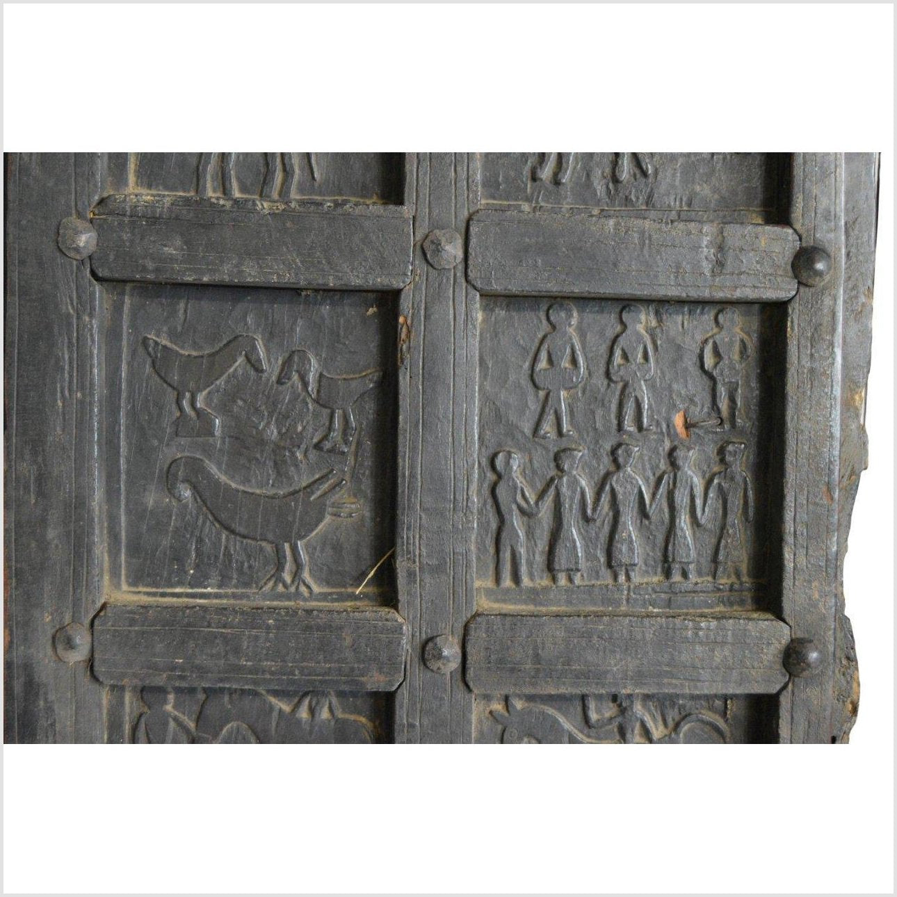 Antique Hand Carved Temple Doors-6. Asian &amp; Chinese Furniture, Art, Antiques, Vintage Home Décor for sale at FEA Home