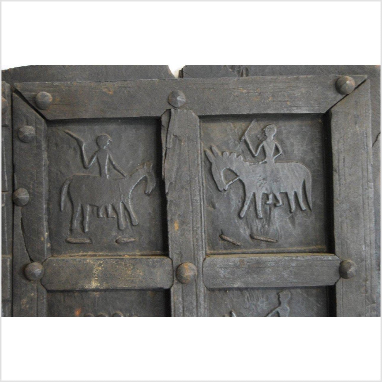 Antique Hand Carved Temple Doors-9. Asian &amp; Chinese Furniture, Art, Antiques, Vintage Home Décor for sale at FEA Home
