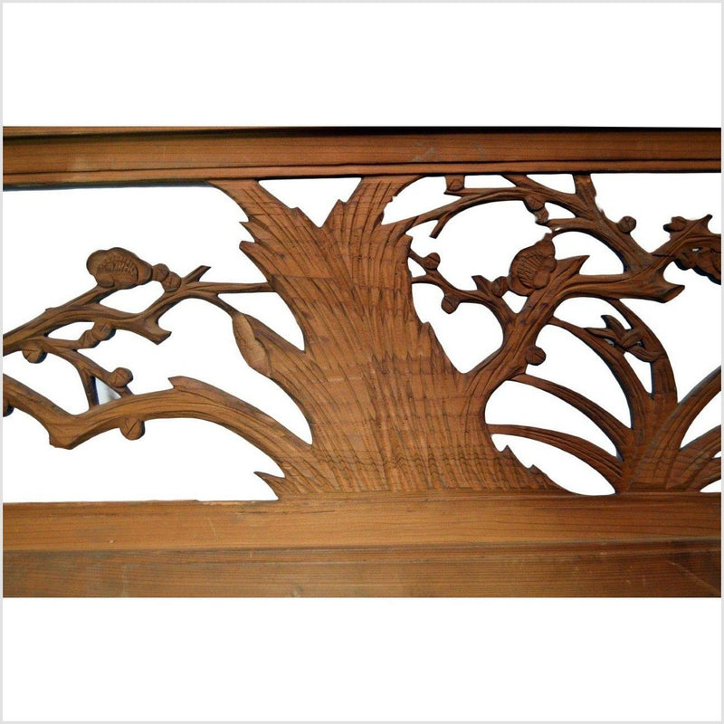 ANTIQUE HAND CARVED WALL DECORATION