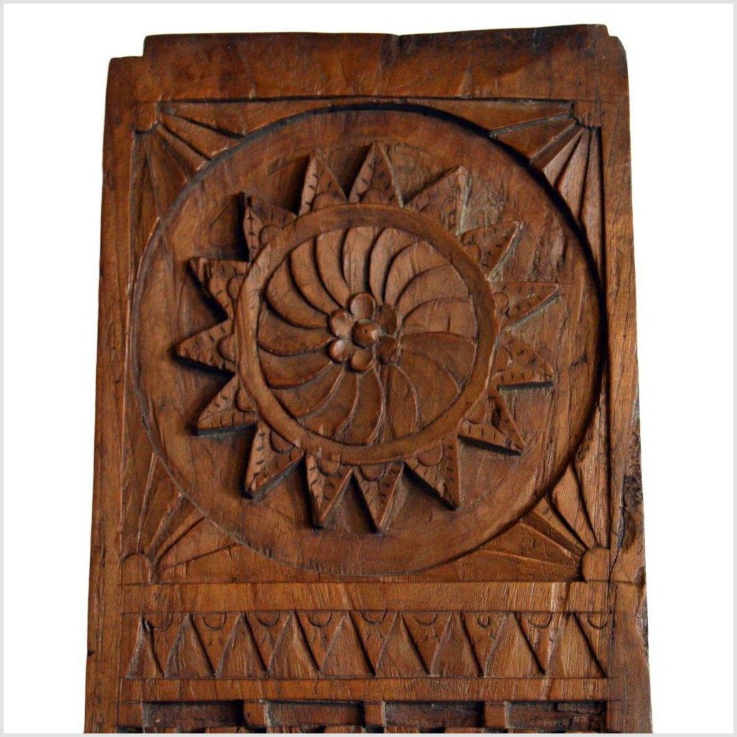 Antique Hand Carved Wall Ornament 