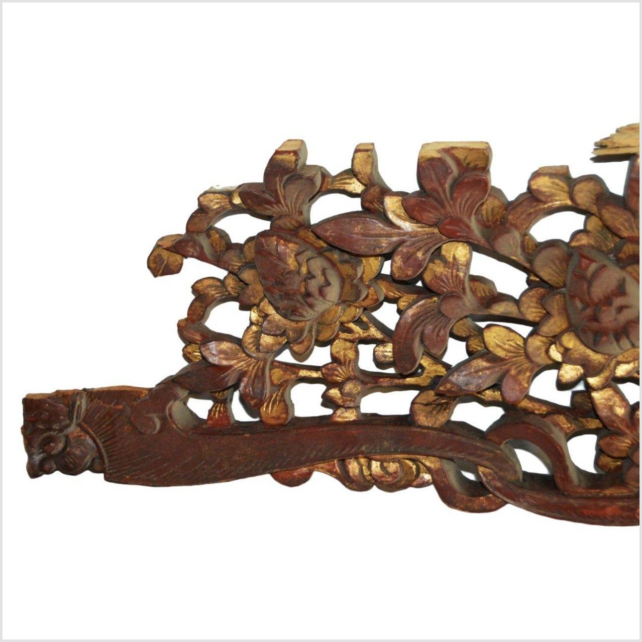 Antique Hand-Carved Wall Ornament-2. Asian & Chinese Furniture, Art, Antiques, Vintage Home Décor for sale at FEA Home