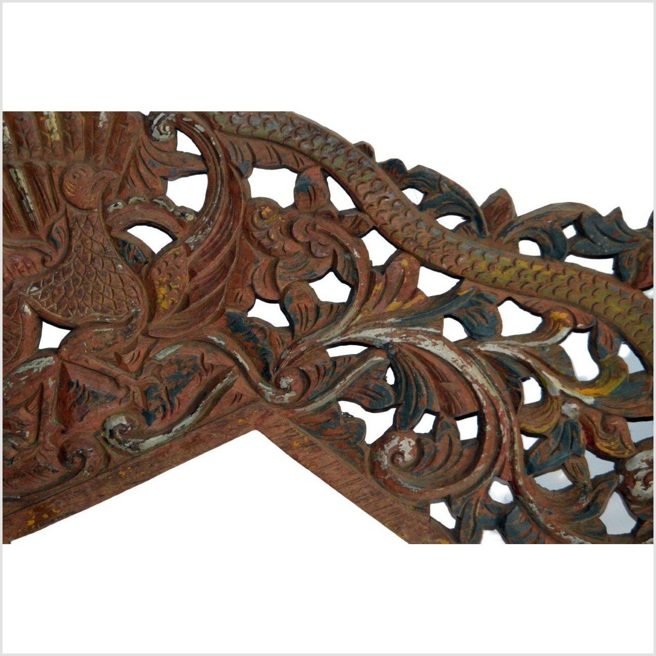 Antique Hand-Carved Wall Ornament-3. Asian &amp; Chinese Furniture, Art, Antiques, Vintage Home Décor for sale at FEA Home