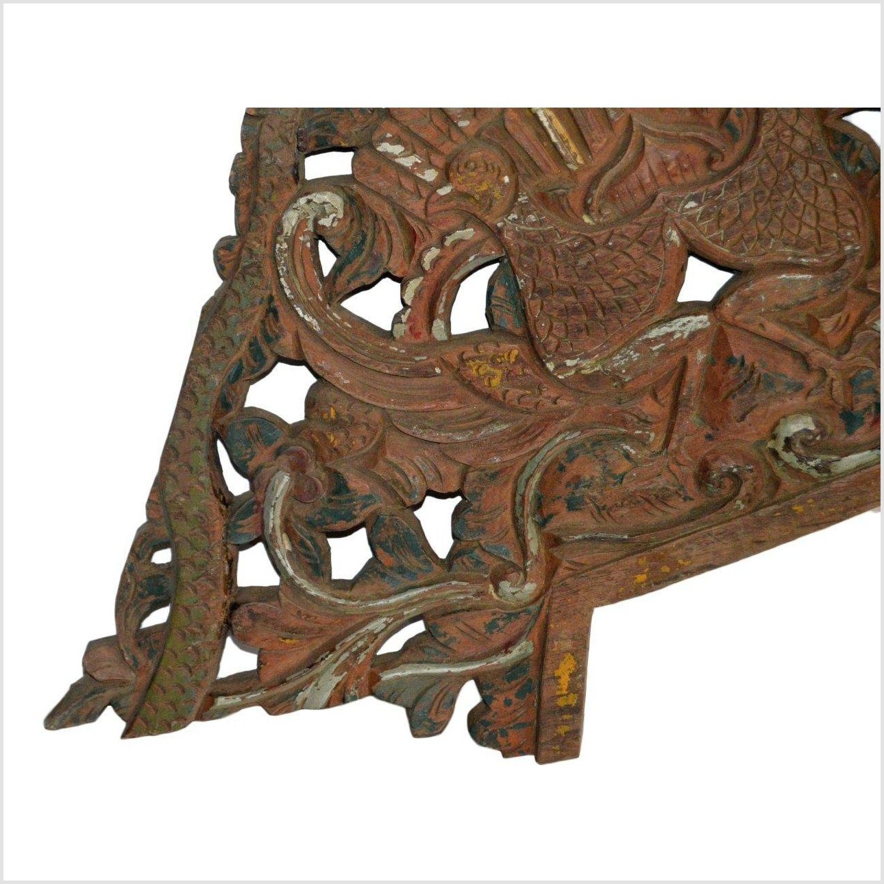 Antique Hand-Carved Wall Ornament-5. Asian &amp; Chinese Furniture, Art, Antiques, Vintage Home Décor for sale at FEA Home