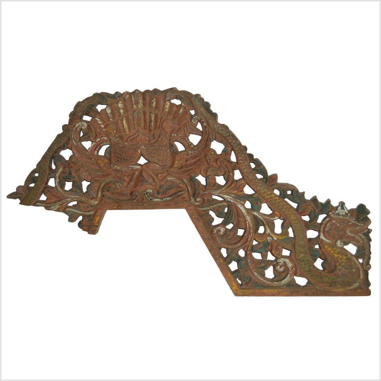 Antique Hand-Carved Wall Ornament-1. Asian & Chinese Furniture, Art, Antiques, Vintage Home Décor for sale at FEA Home