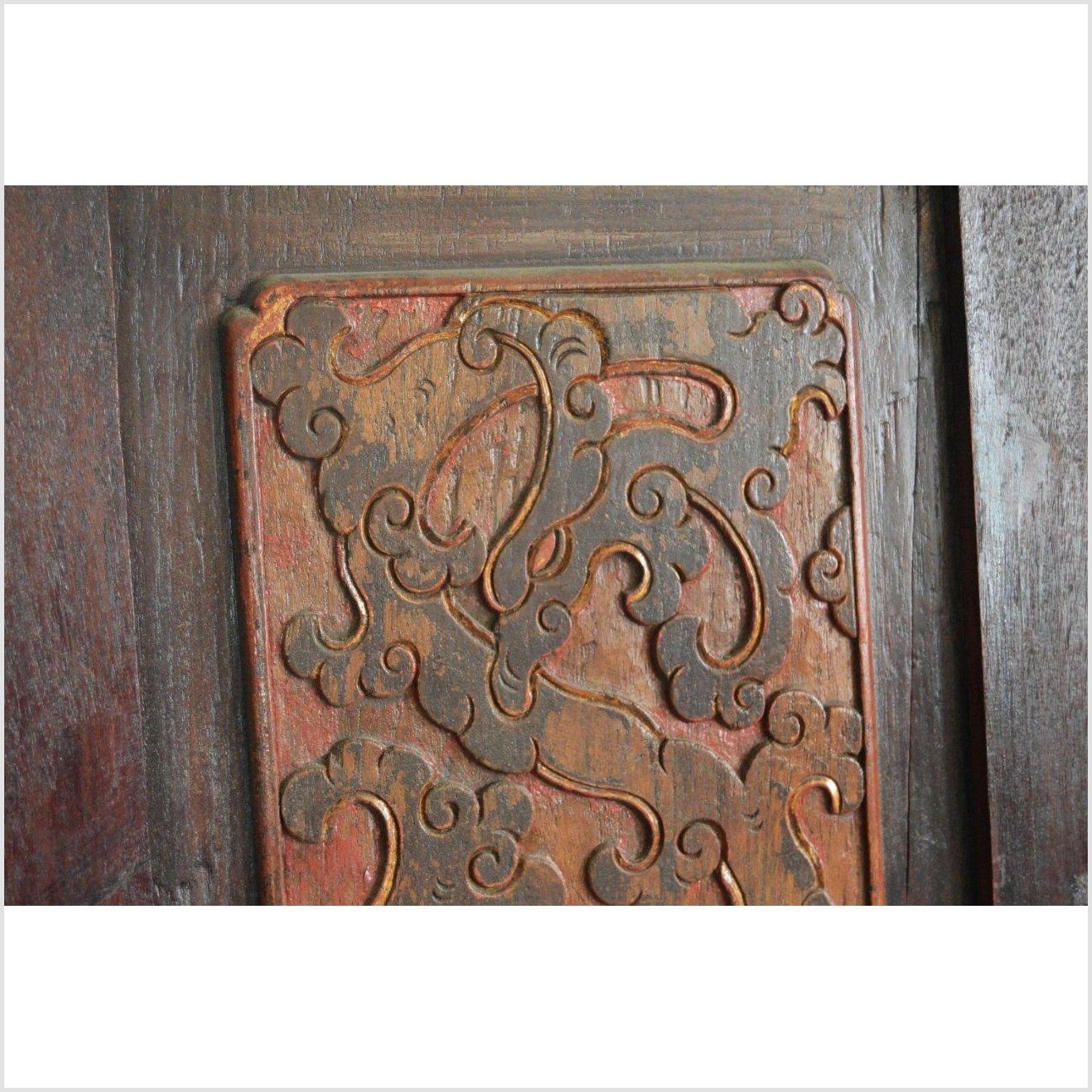 Antique Hand-Carved Wall Ornament-3. Asian &amp; Chinese Furniture, Art, Antiques, Vintage Home Décor for sale at FEA Home