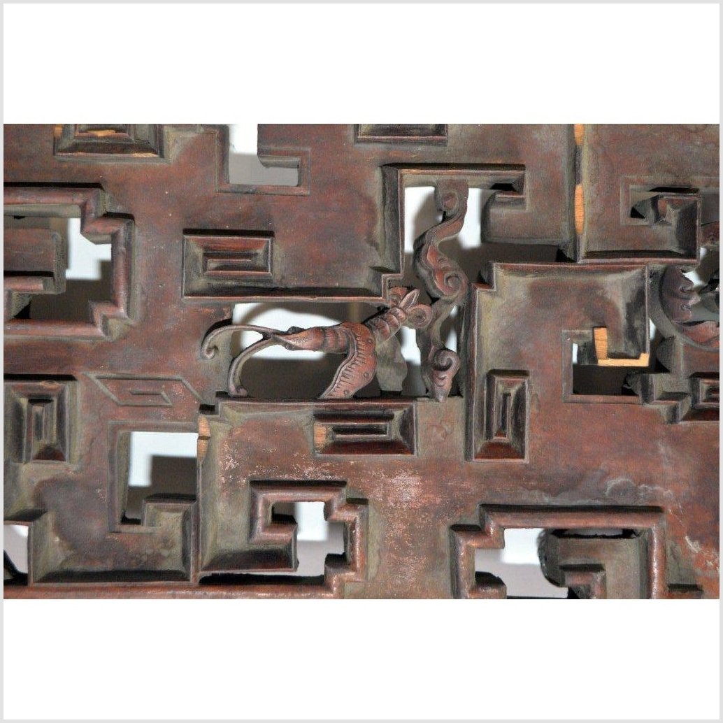 Antique Hand-Carved Wall Ornament-9. Asian &amp; Chinese Furniture, Art, Antiques, Vintage Home Décor for sale at FEA Home