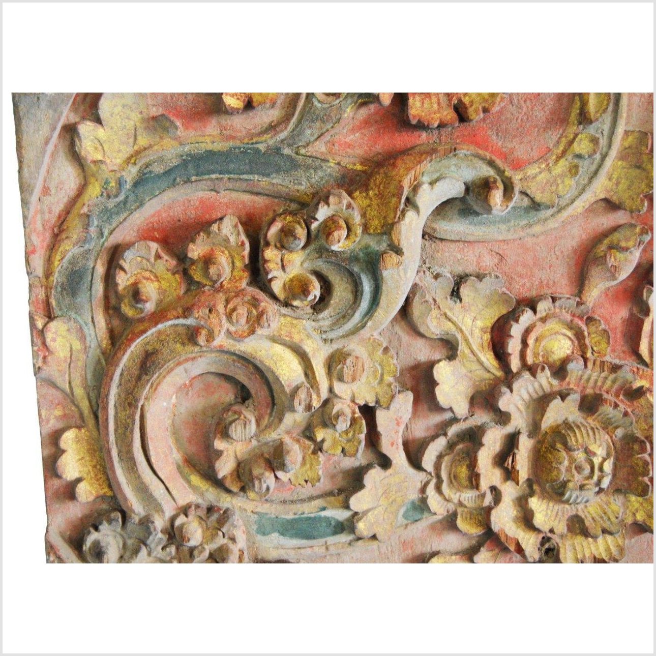 Antique Hand-Carved Wall Ornament-3. Asian &amp; Chinese Furniture, Art, Antiques, Vintage Home Décor for sale at FEA Home