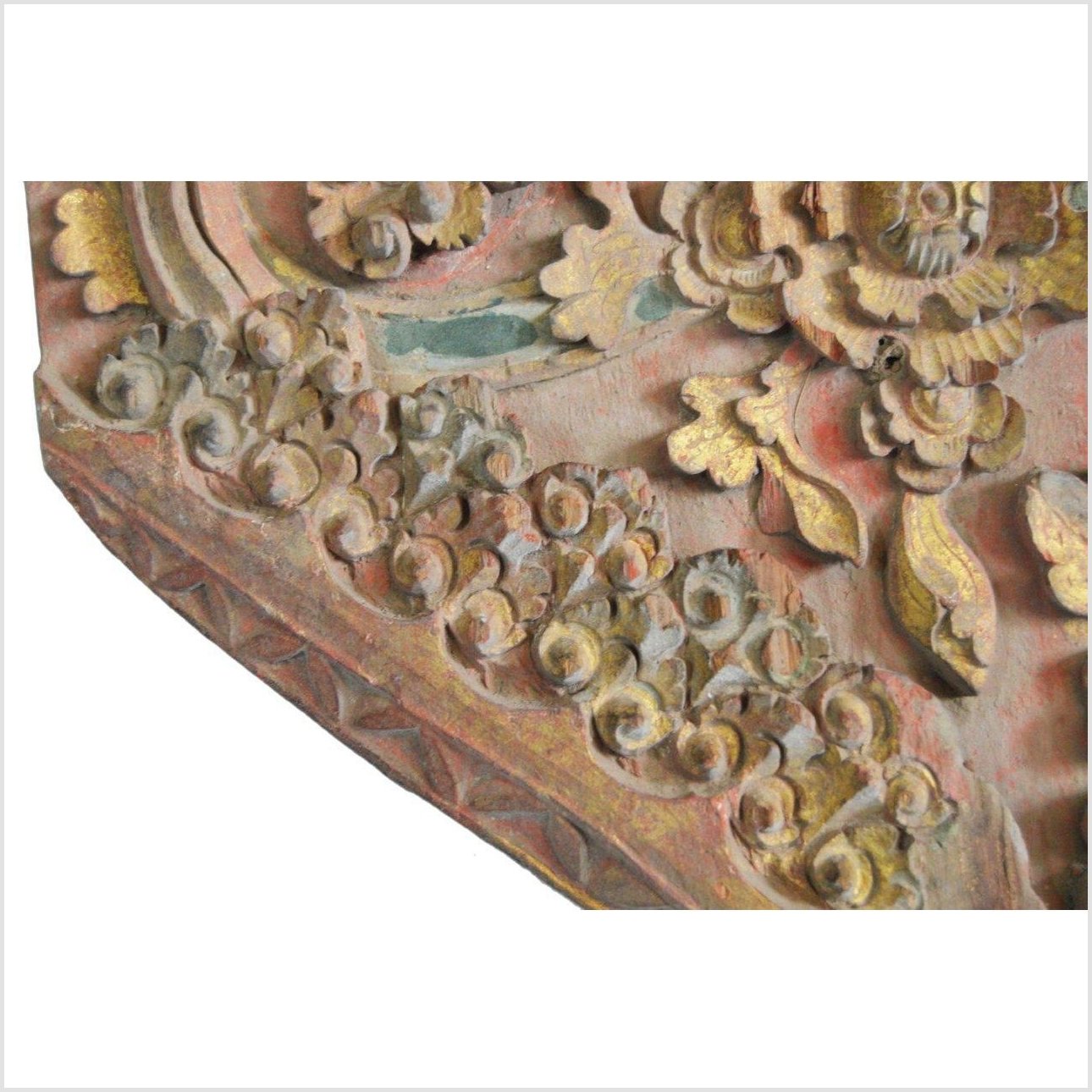 Antique Hand-Carved Wall Ornament-4. Asian &amp; Chinese Furniture, Art, Antiques, Vintage Home Décor for sale at FEA Home