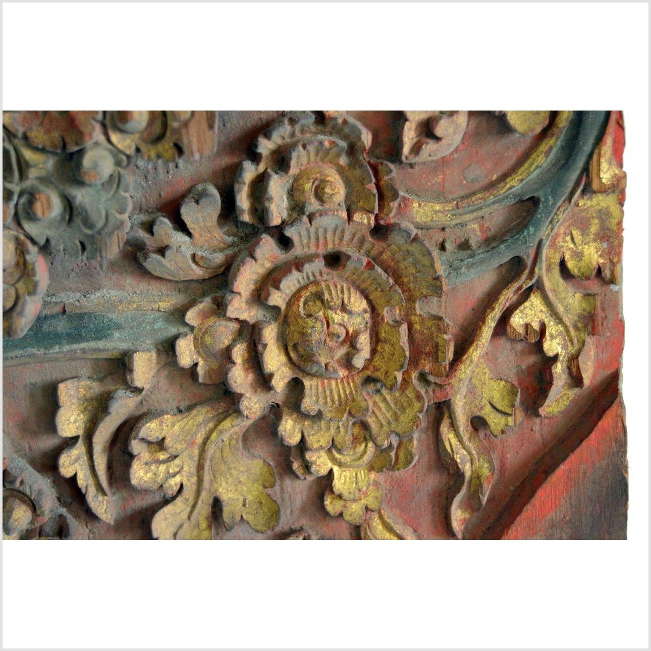 Antique Hand-Carved Wall Ornament-8. Asian &amp; Chinese Furniture, Art, Antiques, Vintage Home Décor for sale at FEA Home