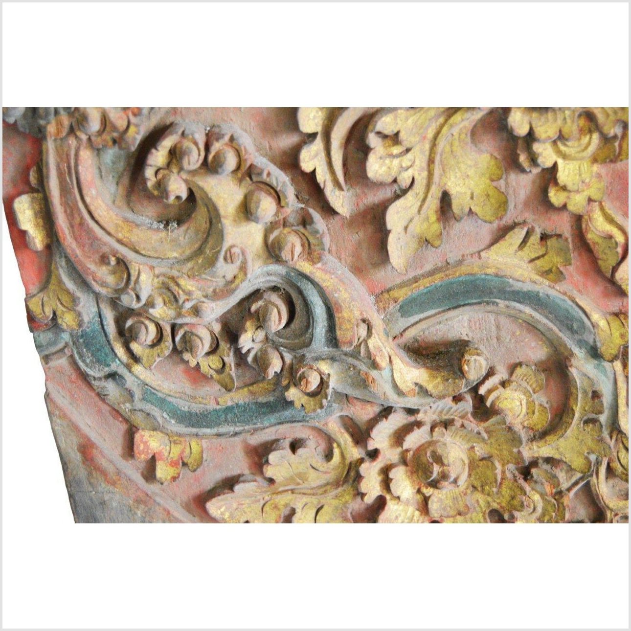 Antique Hand-Carved Wall Ornament-9. Asian &amp; Chinese Furniture, Art, Antiques, Vintage Home Décor for sale at FEA Home