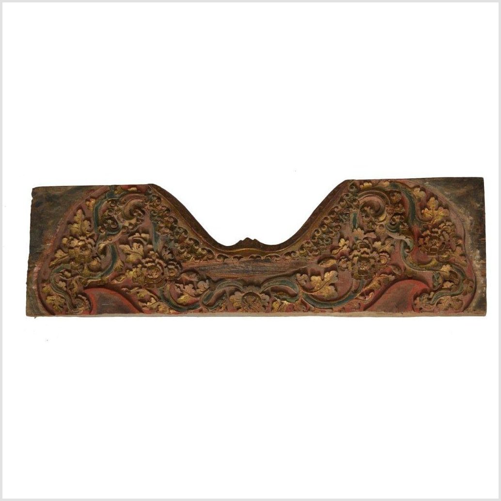Antique Hand-Carved Wall Ornament-1. Asian & Chinese Furniture, Art, Antiques, Vintage Home Décor for sale at FEA Home