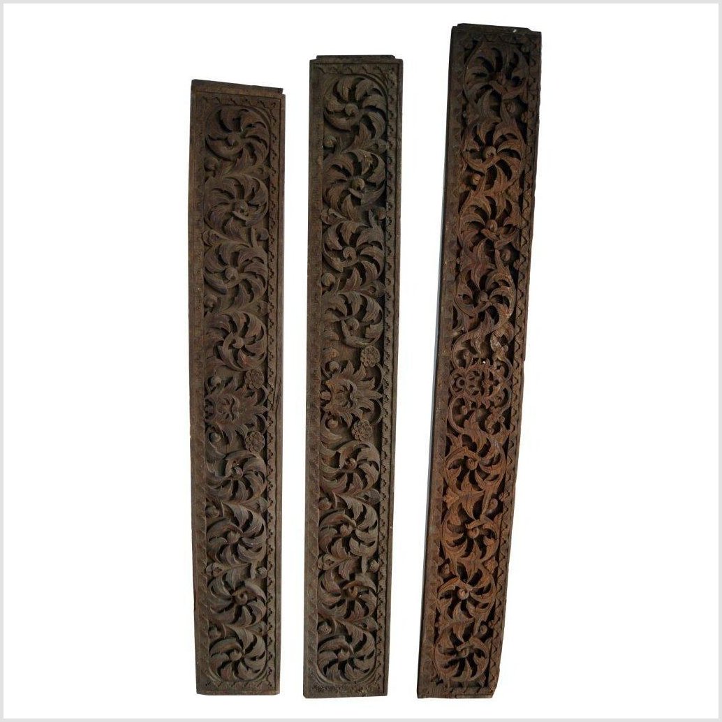 Antique Hand Carved Wall Panels-1. Asian & Chinese Furniture, Art, Antiques, Vintage Home Décor for sale at FEA Home
