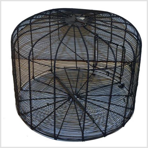 Antique Hand Made Indian Bird's Cage-1. Asian & Chinese Furniture, Art, Antiques, Vintage Home Décor for sale at FEA Home