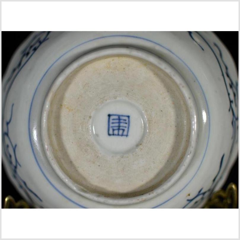 Antique Hand Painted Asian Porcelain Bowl-5. Asian &amp; Chinese Furniture, Art, Antiques, Vintage Home Décor for sale at FEA Home