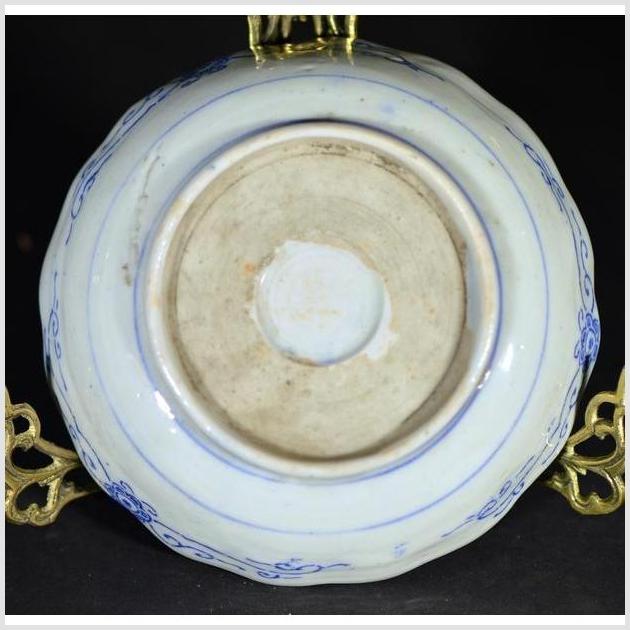 Antique Hand Painted Asian Porcelain Bowl-4. Asian &amp; Chinese Furniture, Art, Antiques, Vintage Home Décor for sale at FEA Home