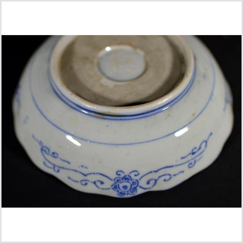 Antique Hand Painted Asian Porcelain Bowl