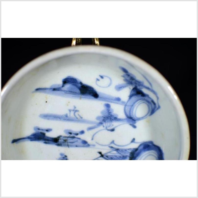 Antique Hand Painted Asian Porcelain Bowl-2. Asian & Chinese Furniture, Art, Antiques, Vintage Home Décor for sale at FEA Home