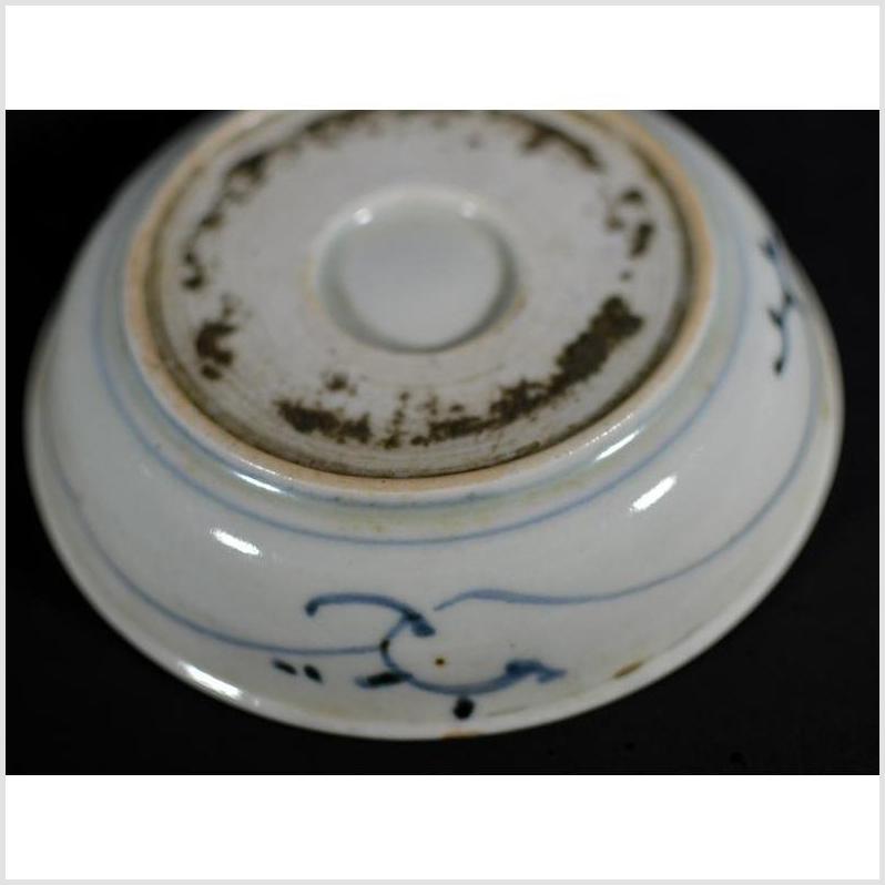 Antique Hand Painted Asian Porcelain Bowl-5. Asian &amp; Chinese Furniture, Art, Antiques, Vintage Home Décor for sale at FEA Home