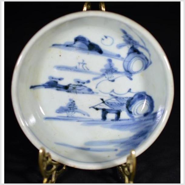 Antique Hand Painted Asian Porcelain Bowl-1. Asian & Chinese Furniture, Art, Antiques, Vintage Home Décor for sale at FEA Home