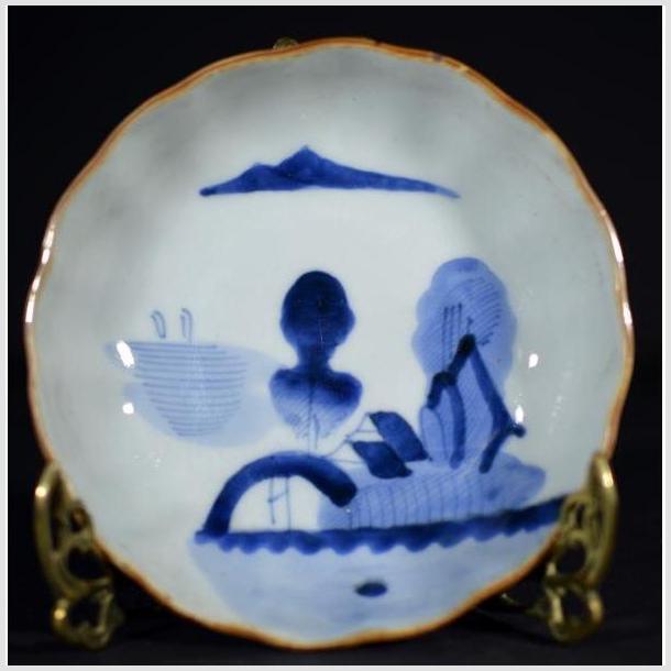 Antique Hand Painted Asian Porcelain Bowl-1. Asian & Chinese Furniture, Art, Antiques, Vintage Home Décor for sale at FEA Home