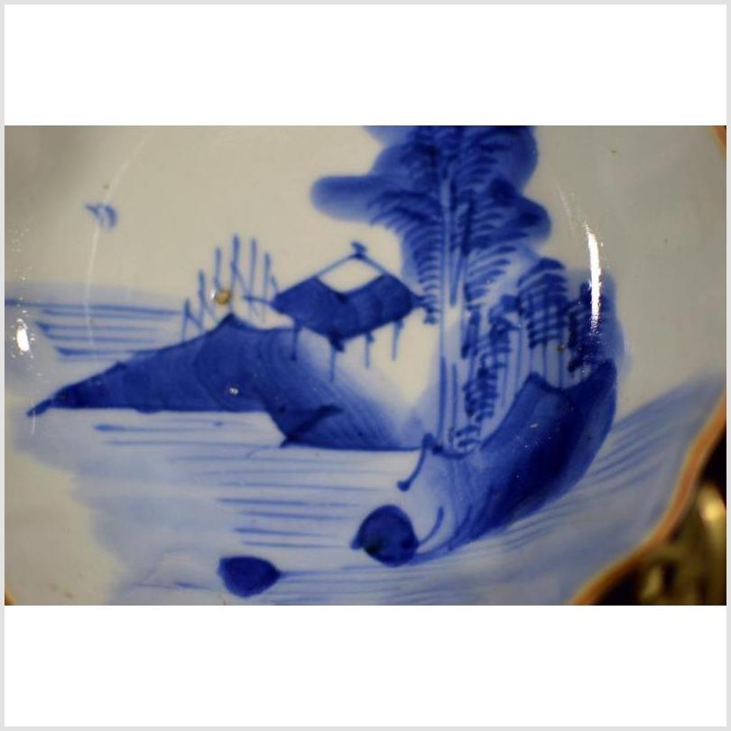 Antique Hand Painted Asian Porcelain Bowl-2. Asian & Chinese Furniture, Art, Antiques, Vintage Home Décor for sale at FEA Home