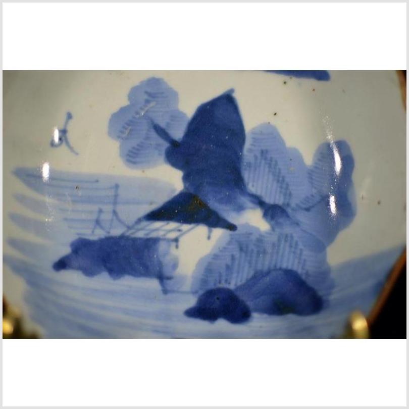 Antique Hand Painted Asian Porcelain Bowl-2. Asian & Chinese Furniture, Art, Antiques, Vintage Home Décor for sale at FEA Home
