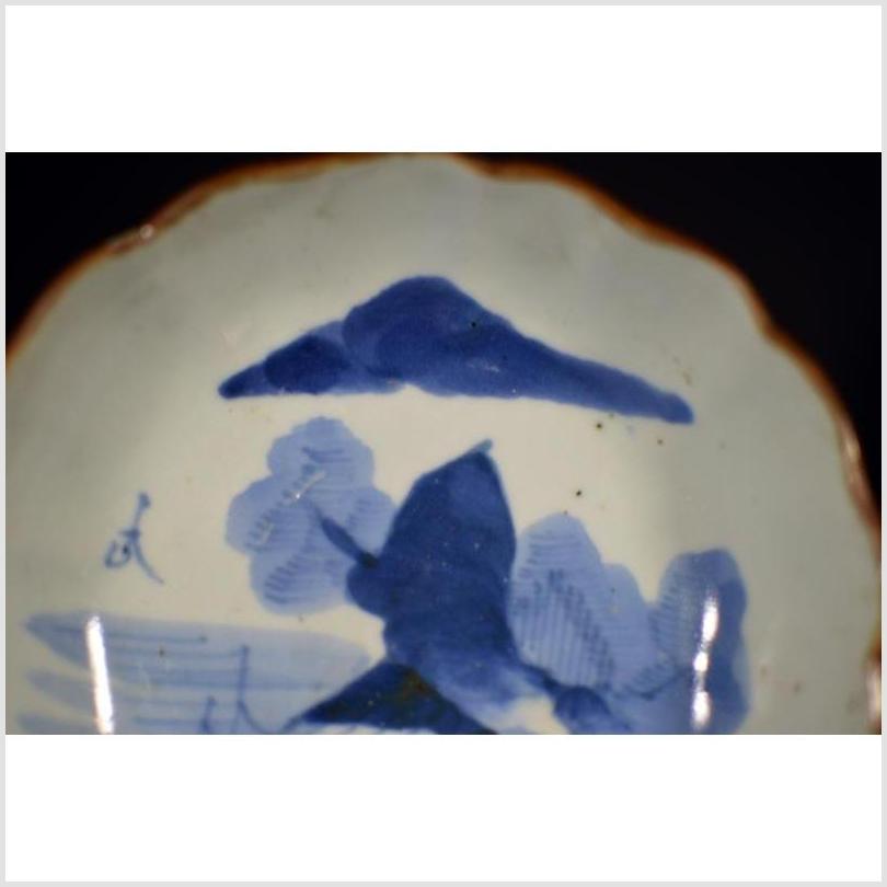 Antique Hand Painted Asian Porcelain Bowl-3. Asian &amp; Chinese Furniture, Art, Antiques, Vintage Home Décor for sale at FEA Home