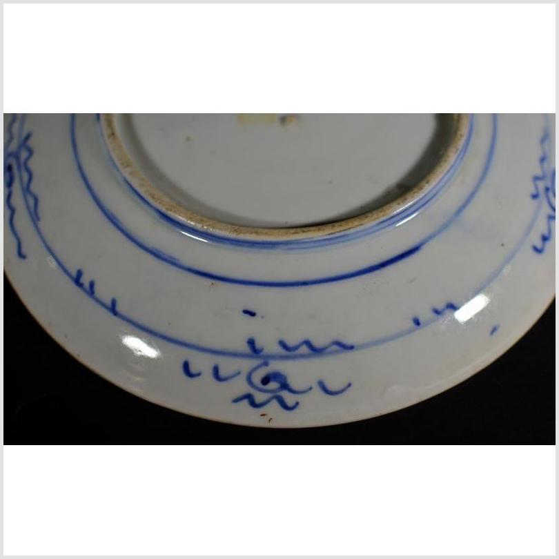 Antique Hand Painted Asian Porcelain Plate-6. Asian &amp; Chinese Furniture, Art, Antiques, Vintage Home Décor for sale at FEA Home