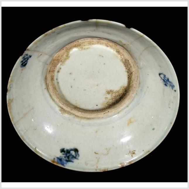 Antique Hand Painted Chinese Plate-4. Asian &amp; Chinese Furniture, Art, Antiques, Vintage Home Décor for sale at FEA Home
