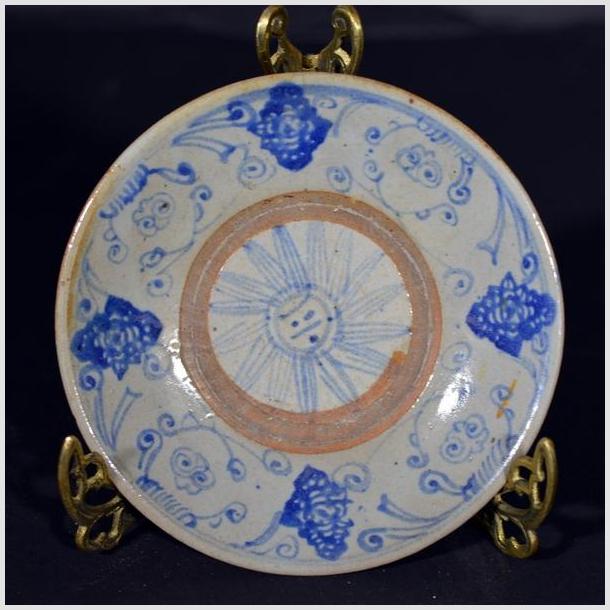Antique Hand Painted Chinese Plate- Asian Antiques, Vintage Home Decor & Chinese Furniture - FEA Home