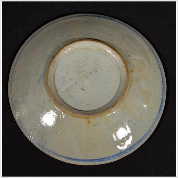 Antique Hand Painted Chinese Plate-5. Asian &amp; Chinese Furniture, Art, Antiques, Vintage Home Décor for sale at FEA Home