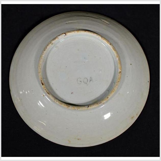 Antique Hand Painted Chinese Plate-YN4330-4. Asian & Chinese Furniture, Art, Antiques, Vintage Home Décor for sale at FEA Home