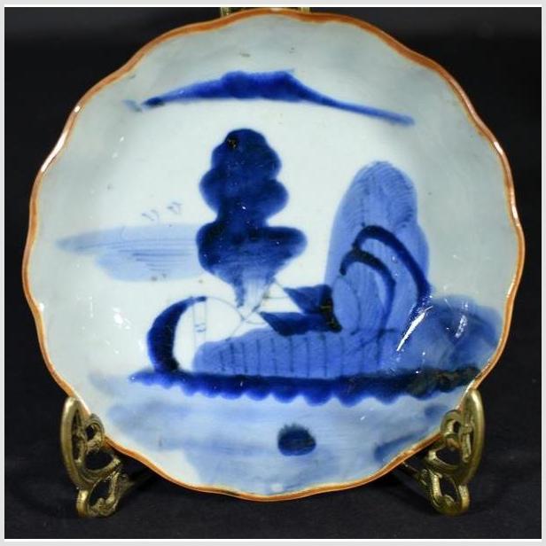 Antique Hand Painted Chinese Porcelain Plate-1. Asian & Chinese Furniture, Art, Antiques, Vintage Home Décor for sale at FEA Home