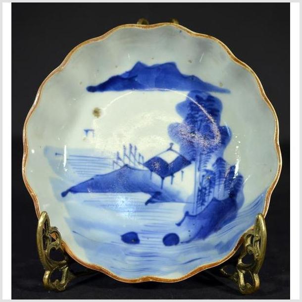 Antique Hand Painted Chinese Porcelain Plate-1. Asian & Chinese Furniture, Art, Antiques, Vintage Home Décor for sale at FEA Home