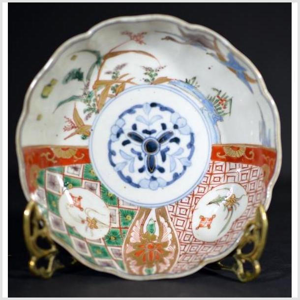 Antique Hand Painted Japanese Imari Porcelain Bowl-1. Asian & Chinese Furniture, Art, Antiques, Vintage Home Décor for sale at FEA Home