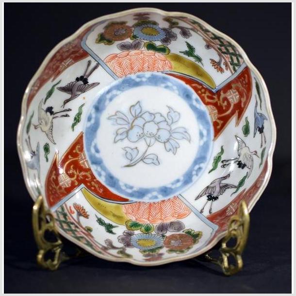 Set of 4 Antique Hand Painted Japanese Imari Porcelain Bowl-2. Asian & Chinese Furniture, Art, Antiques, Vintage Home Décor for sale at FEA Home