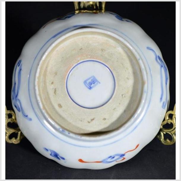 Antique Hand Painted Japanese Imari Porcelain Bowl-5. Asian &amp; Chinese Furniture, Art, Antiques, Vintage Home Décor for sale at FEA Home